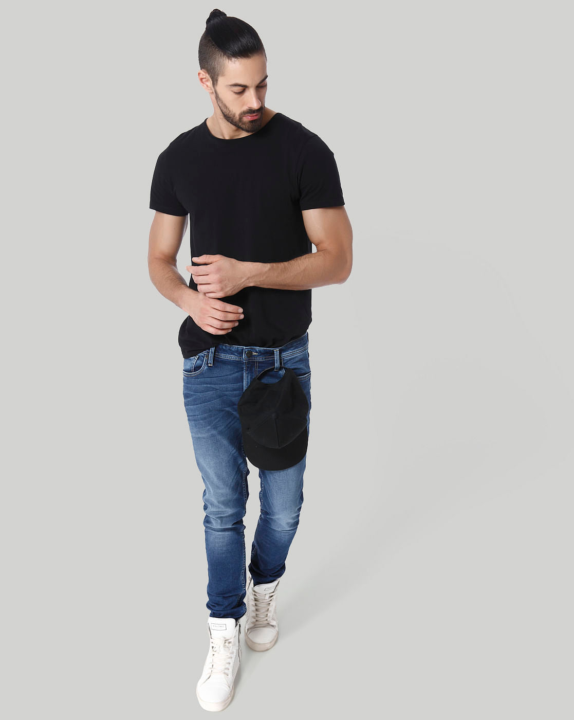 Blue Low Rise Skinny Fit Jeans