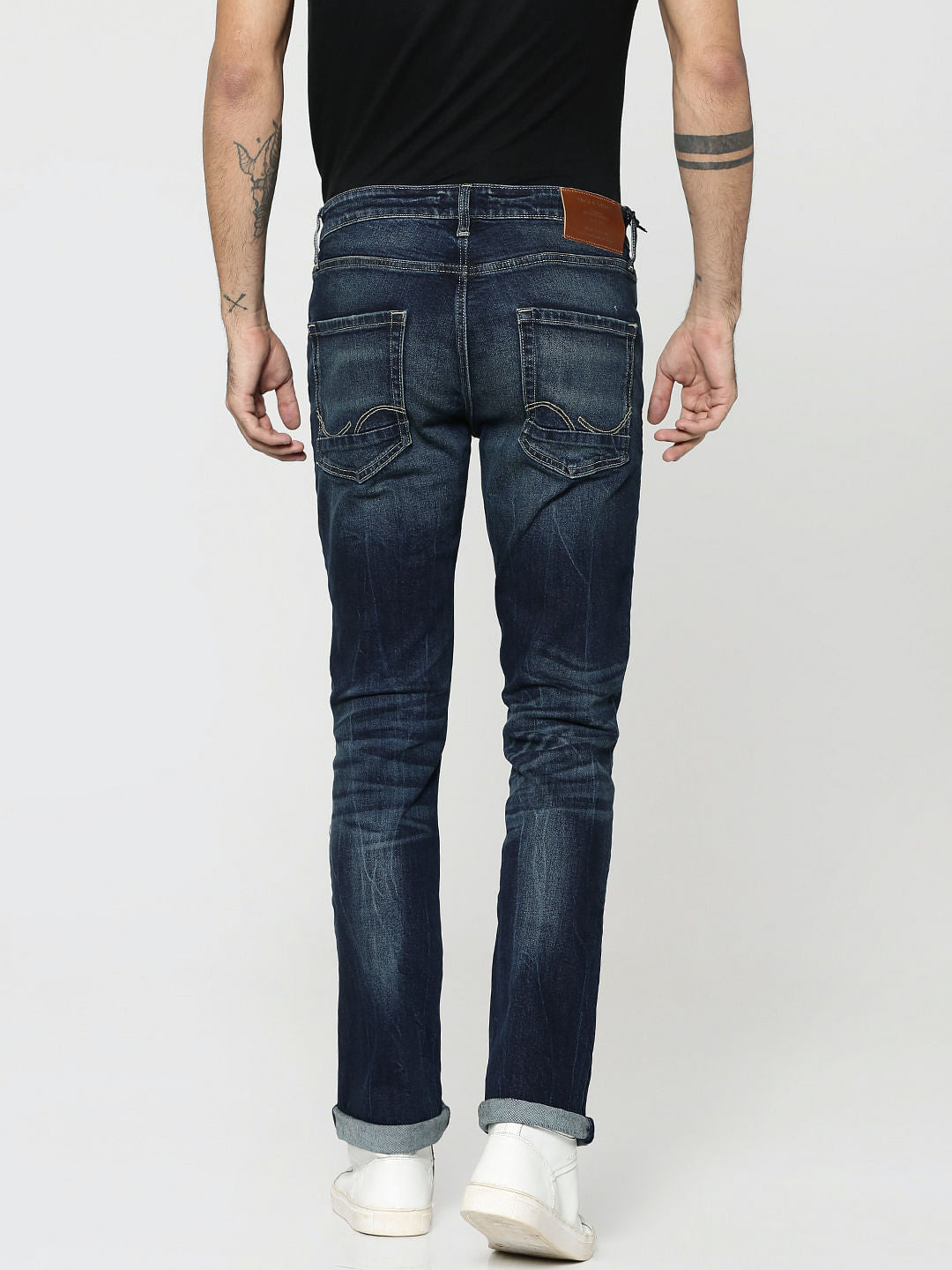 Dark Blue Clark Regular Fit Jeans