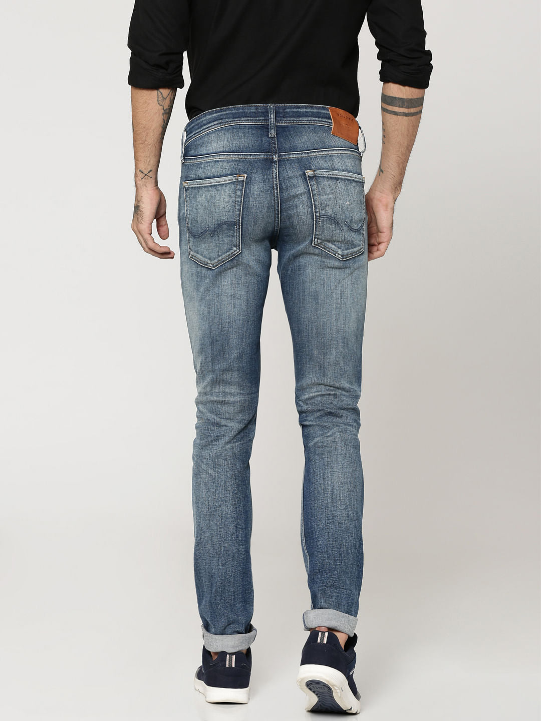 Dark Blue Glenn Slim Fit Jeans