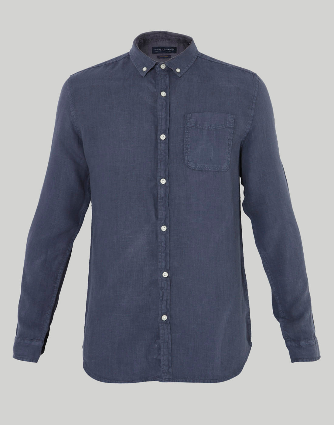 Grey Linen Shirt