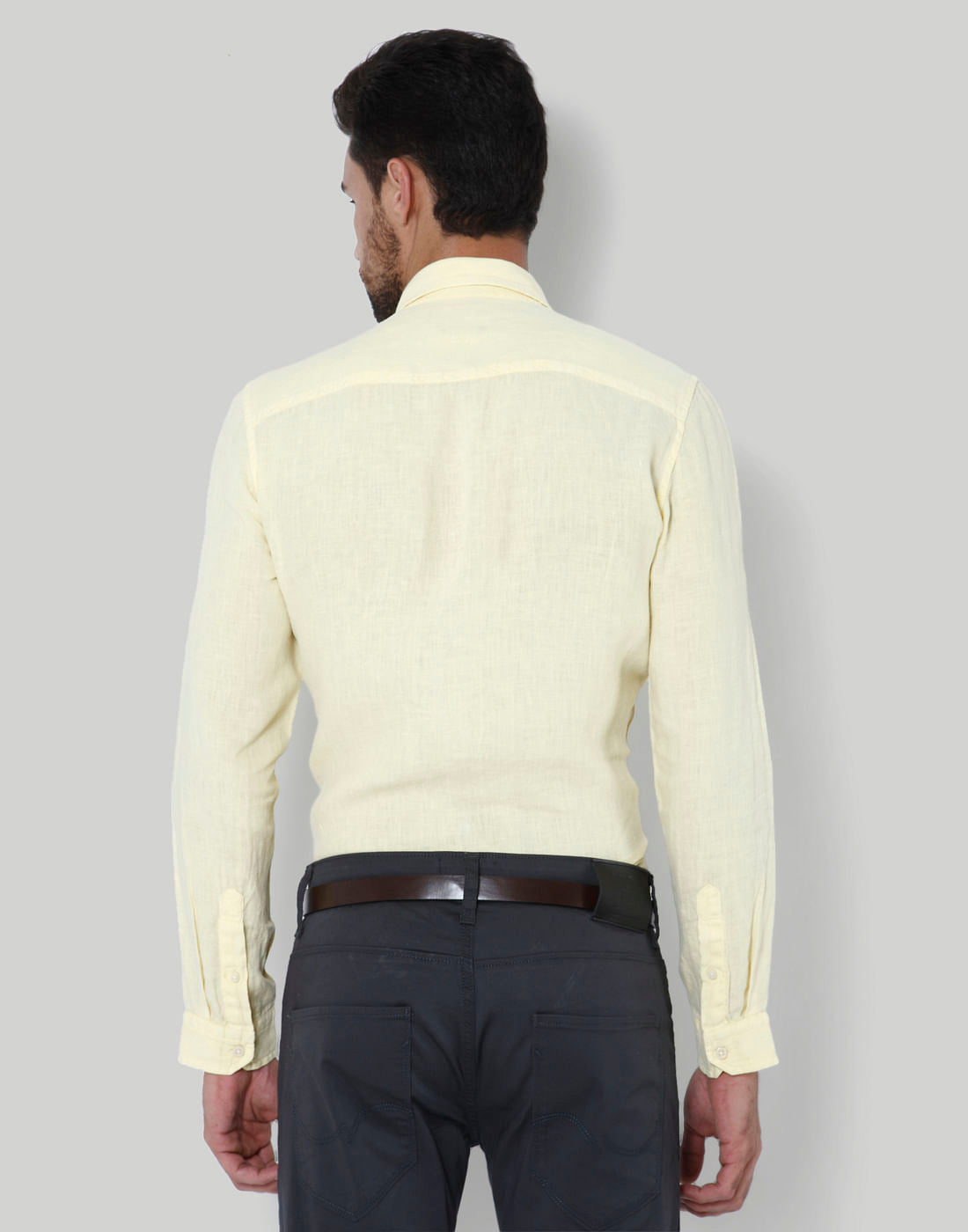 Yellow Linen Shirt