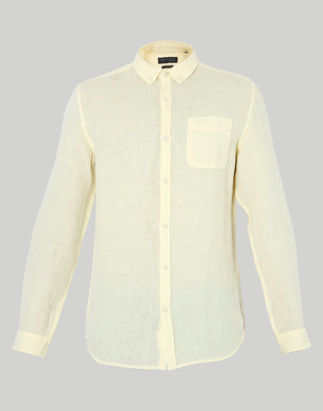Yellow Linen Shirt