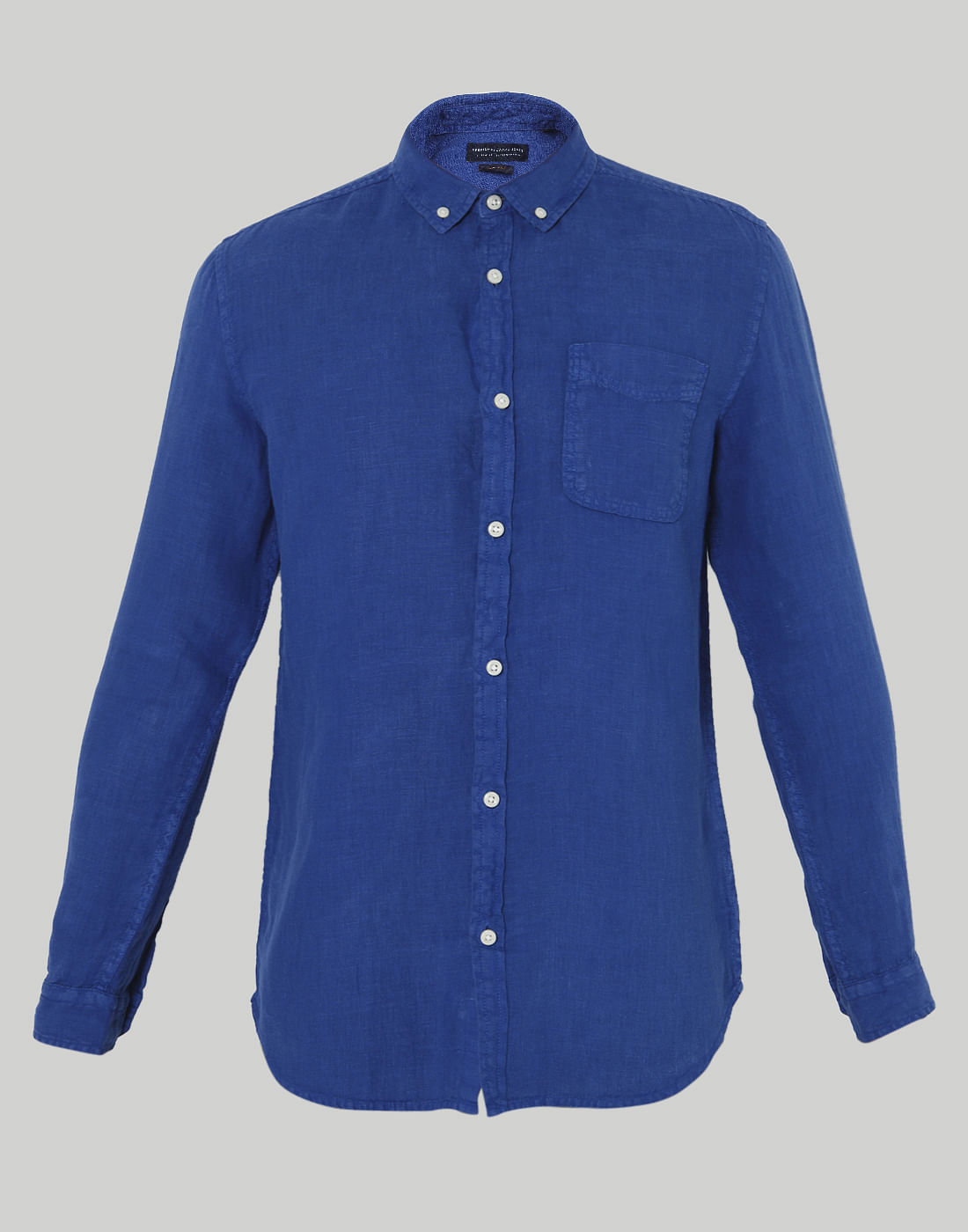 Blue Linen Shirt