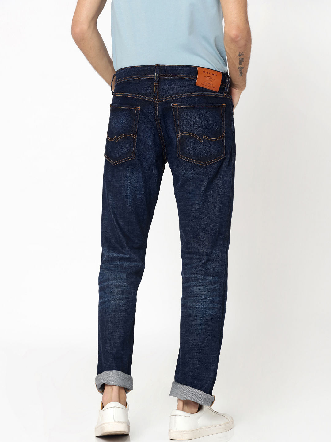 Dark Blue Clark Regular Fit Jeans