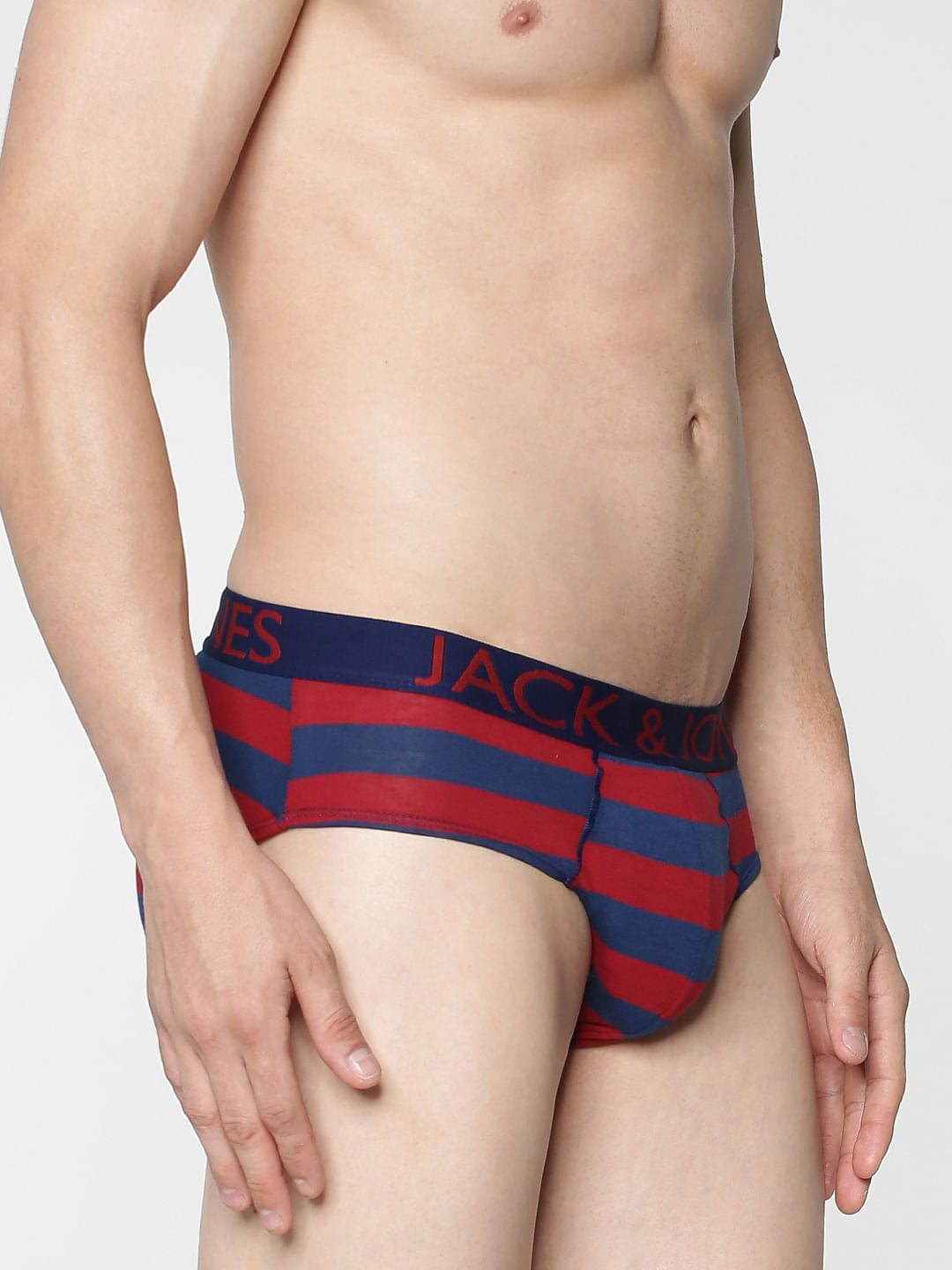 Red Striped Briefs