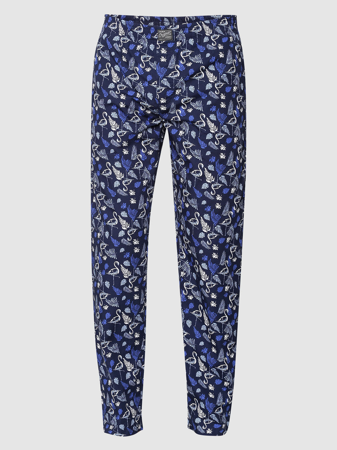 Black All Over Pelican Print Pyjama