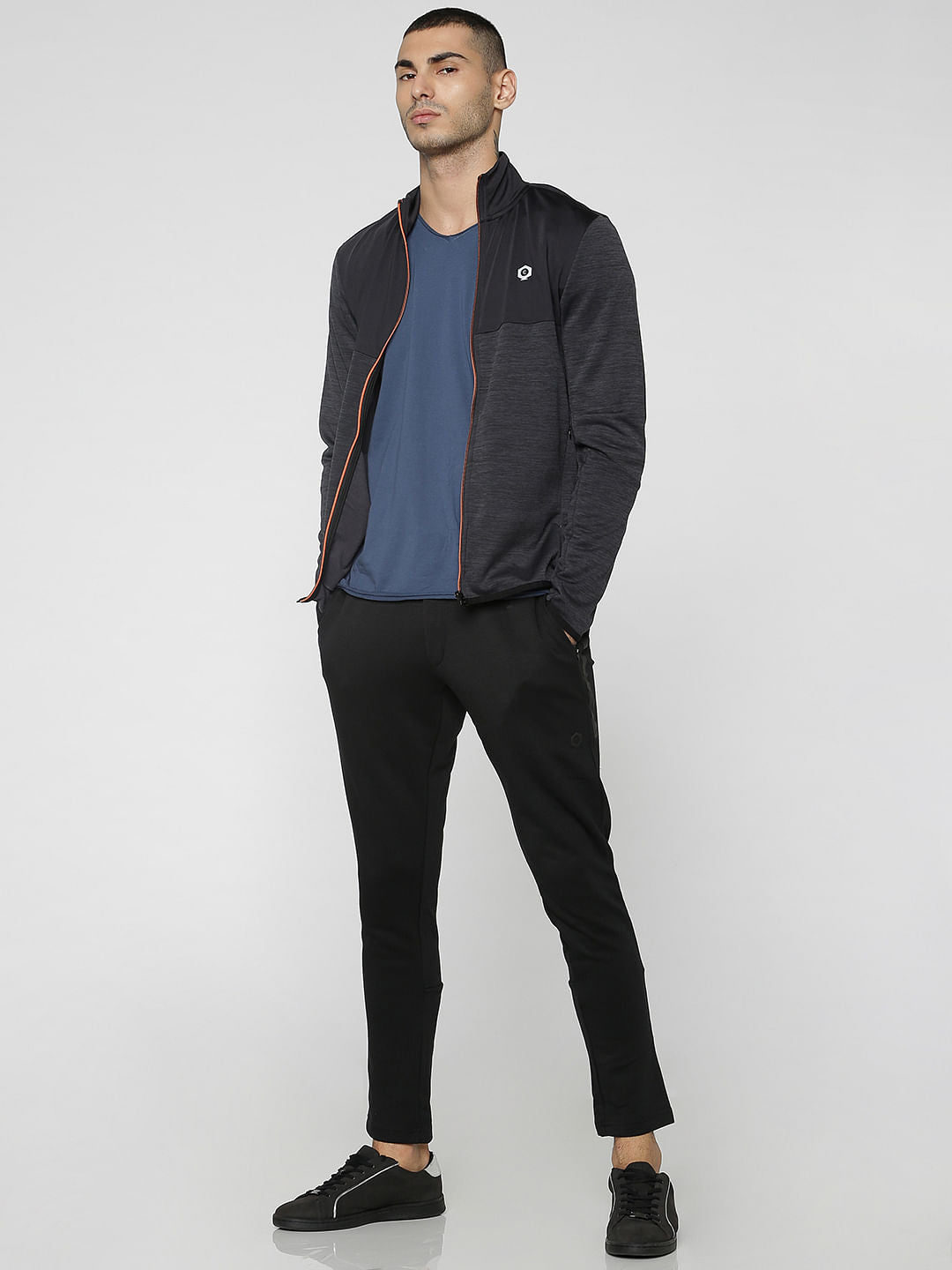 Dark Grey Sweat Jacket