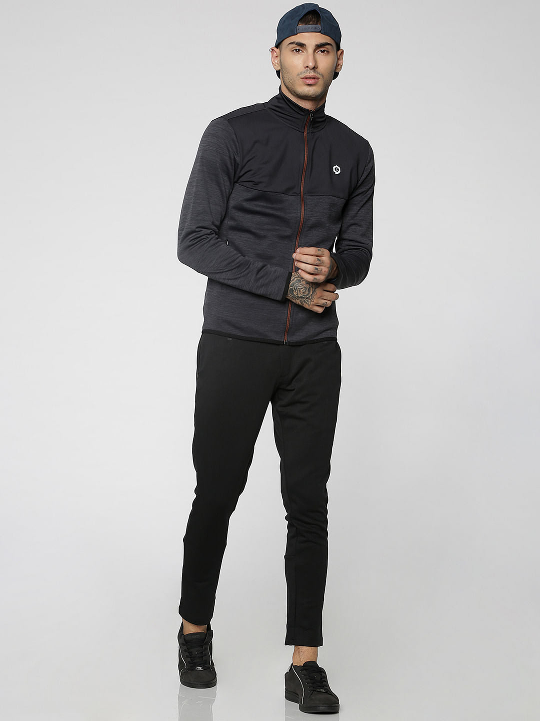 Dark Grey Sweat Jacket