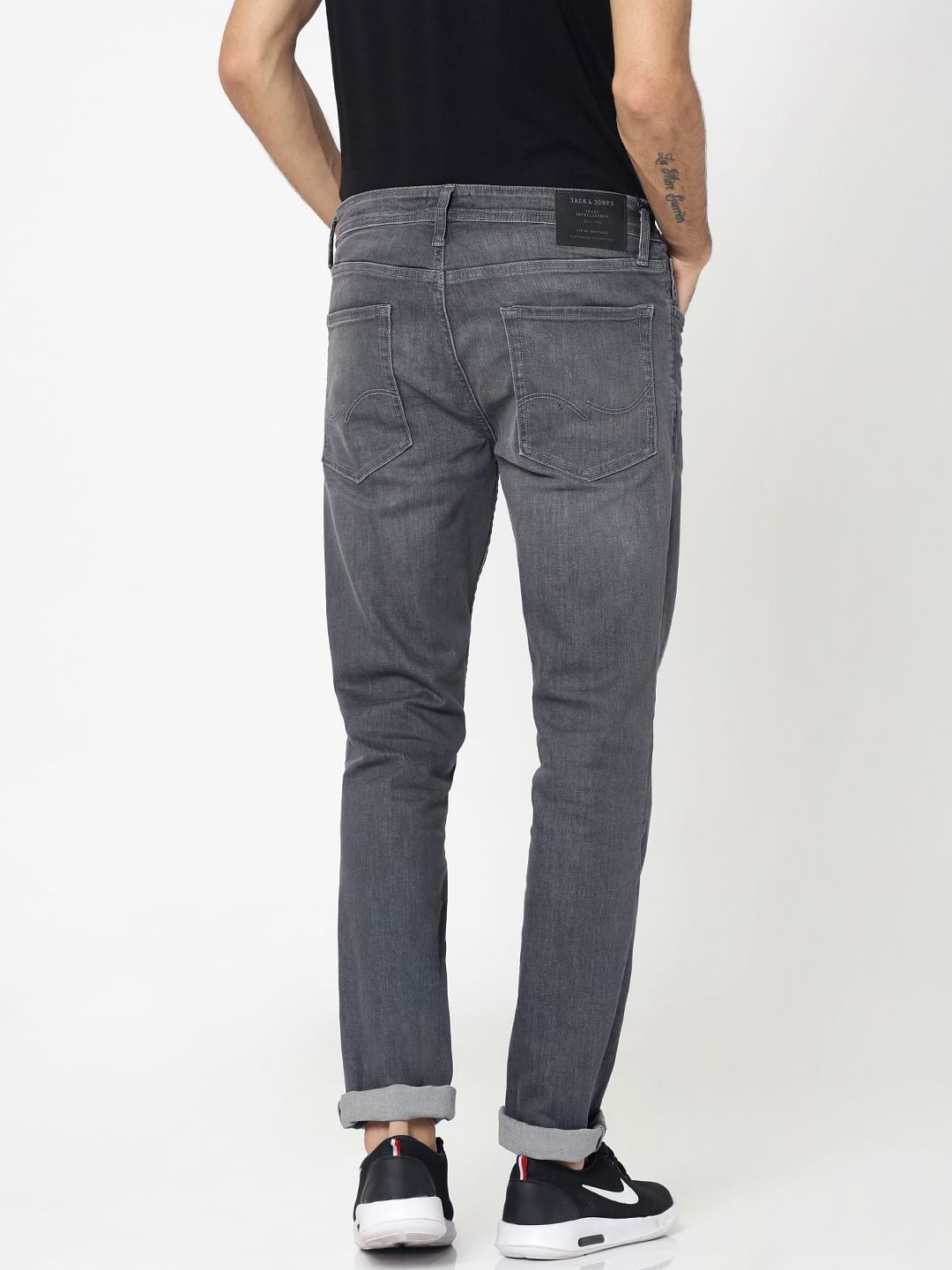Grey Ben Skinny Fit Jeans
