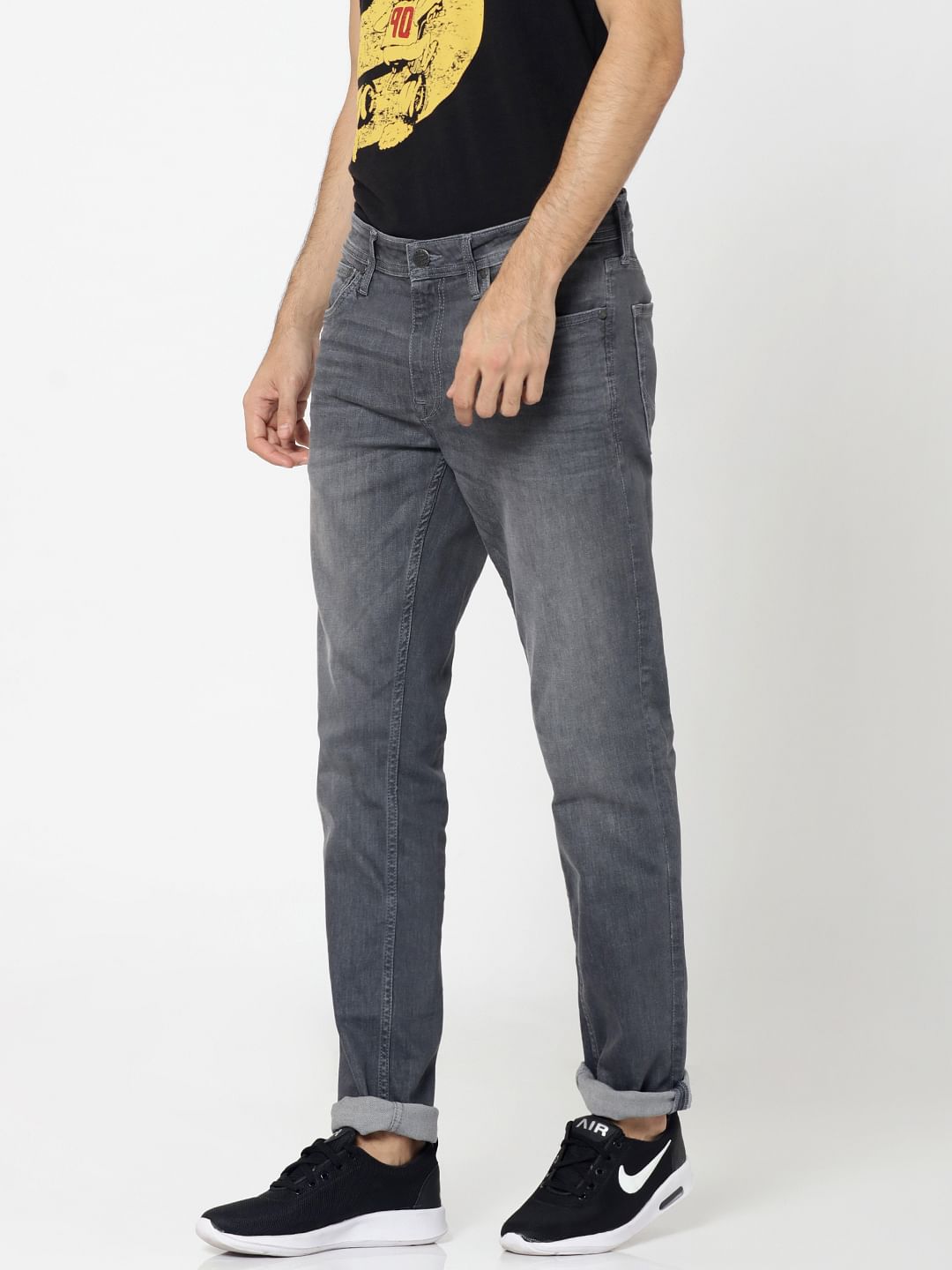Grey Ben Skinny Fit Jeans