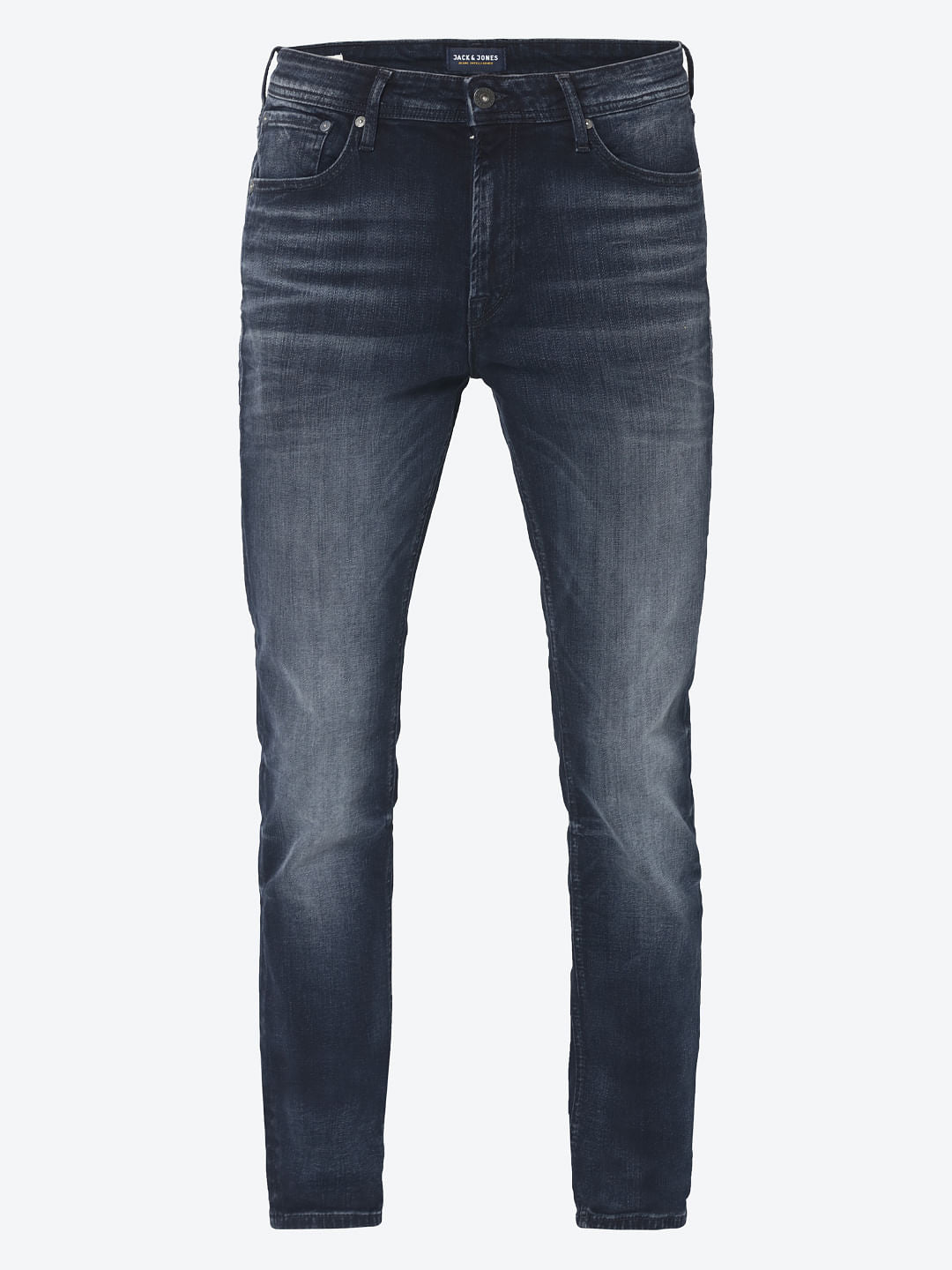Dark Blue Liam Skinny Fit Jeans