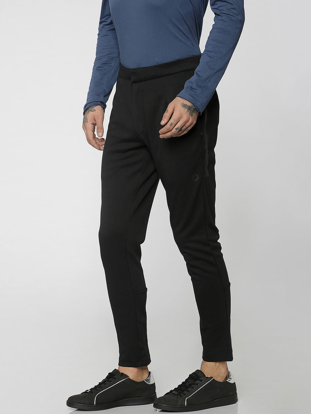 Black Slim Fit Sweatpants