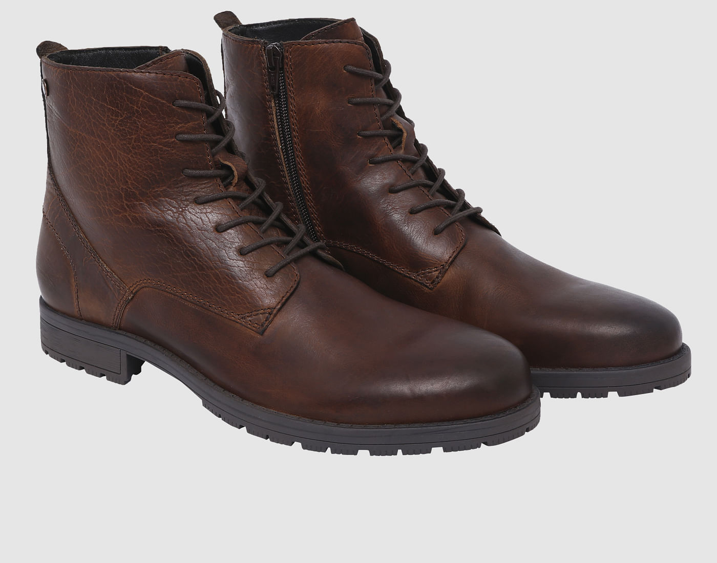 Brown Leather Boots