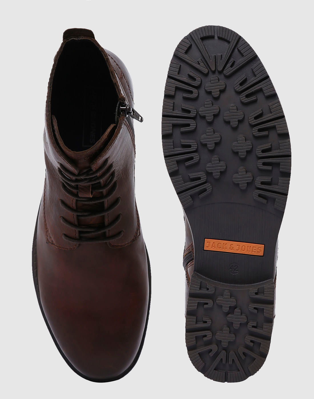 Brown Leather Boots
