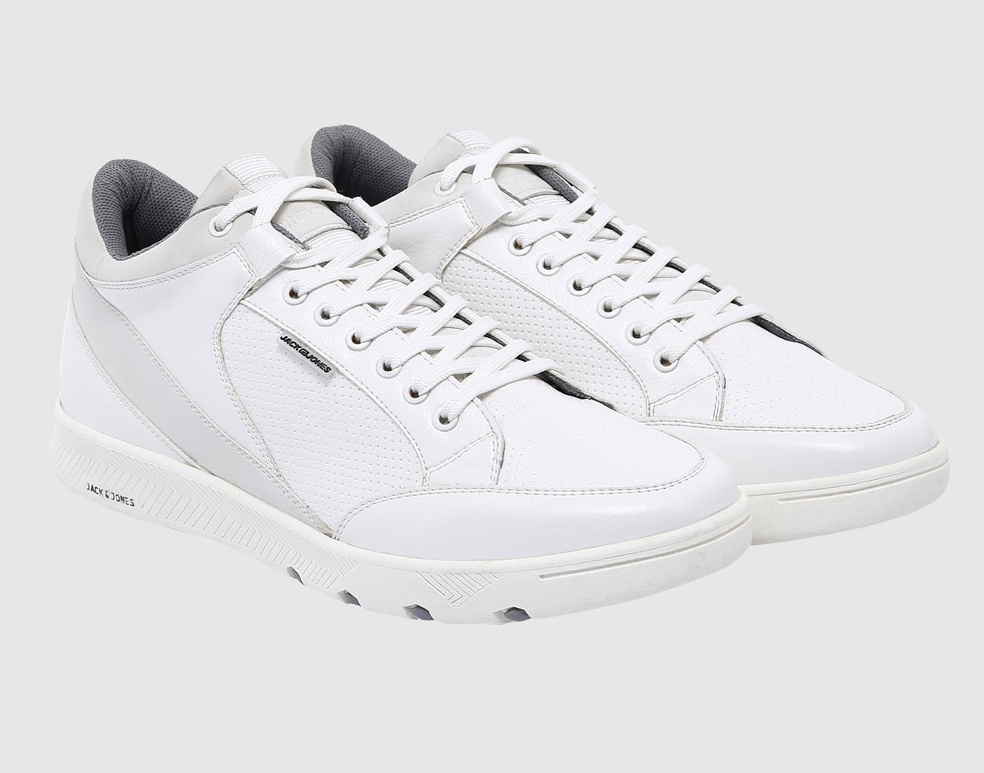 White Pu Sneakers