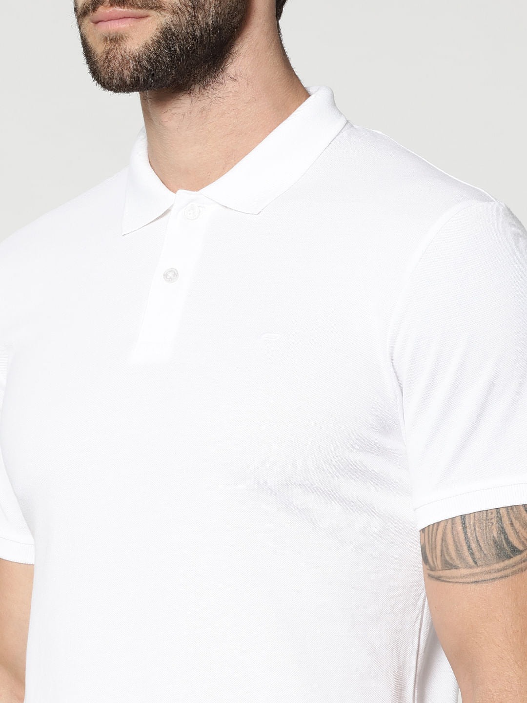 White Polo T-Shirt