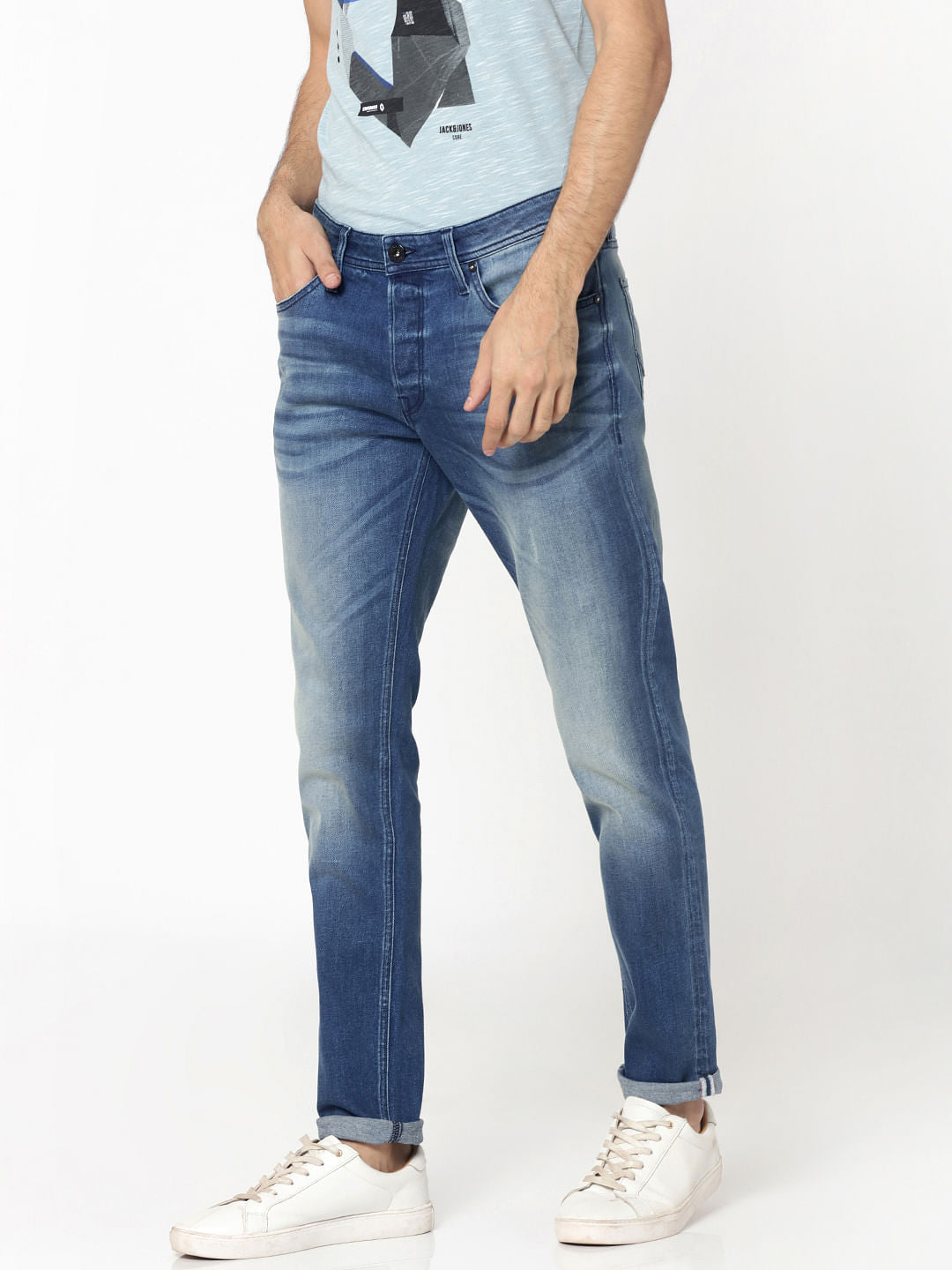 Blue Liam Skinny Fit Jeans