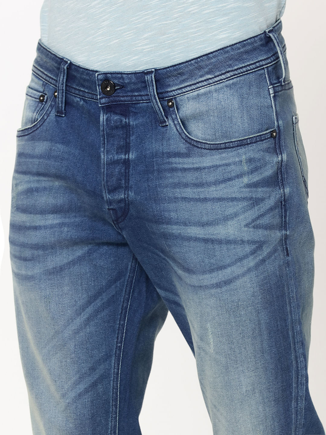 Blue Liam Skinny Fit Jeans