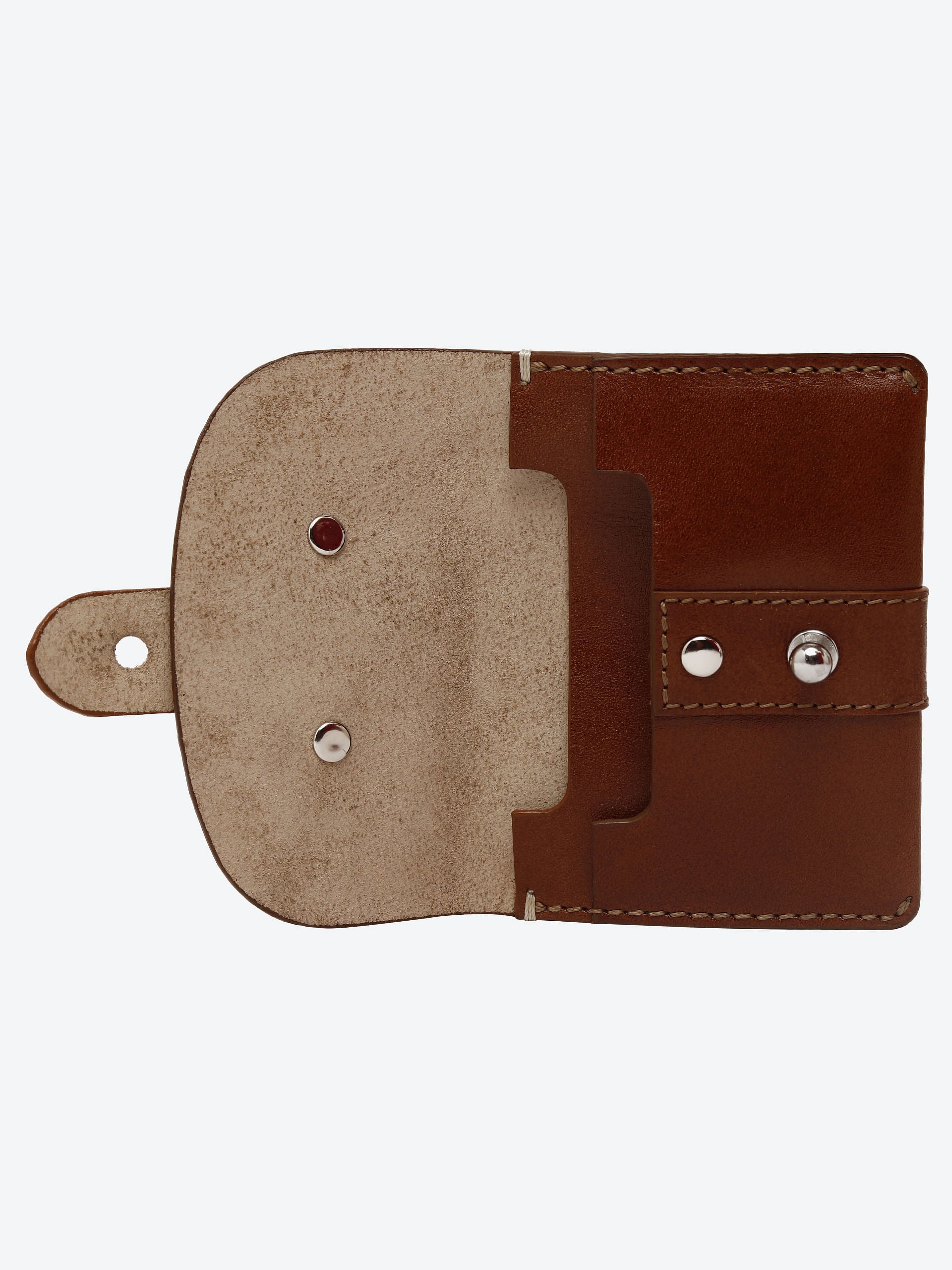 Tan Leather Card Holder