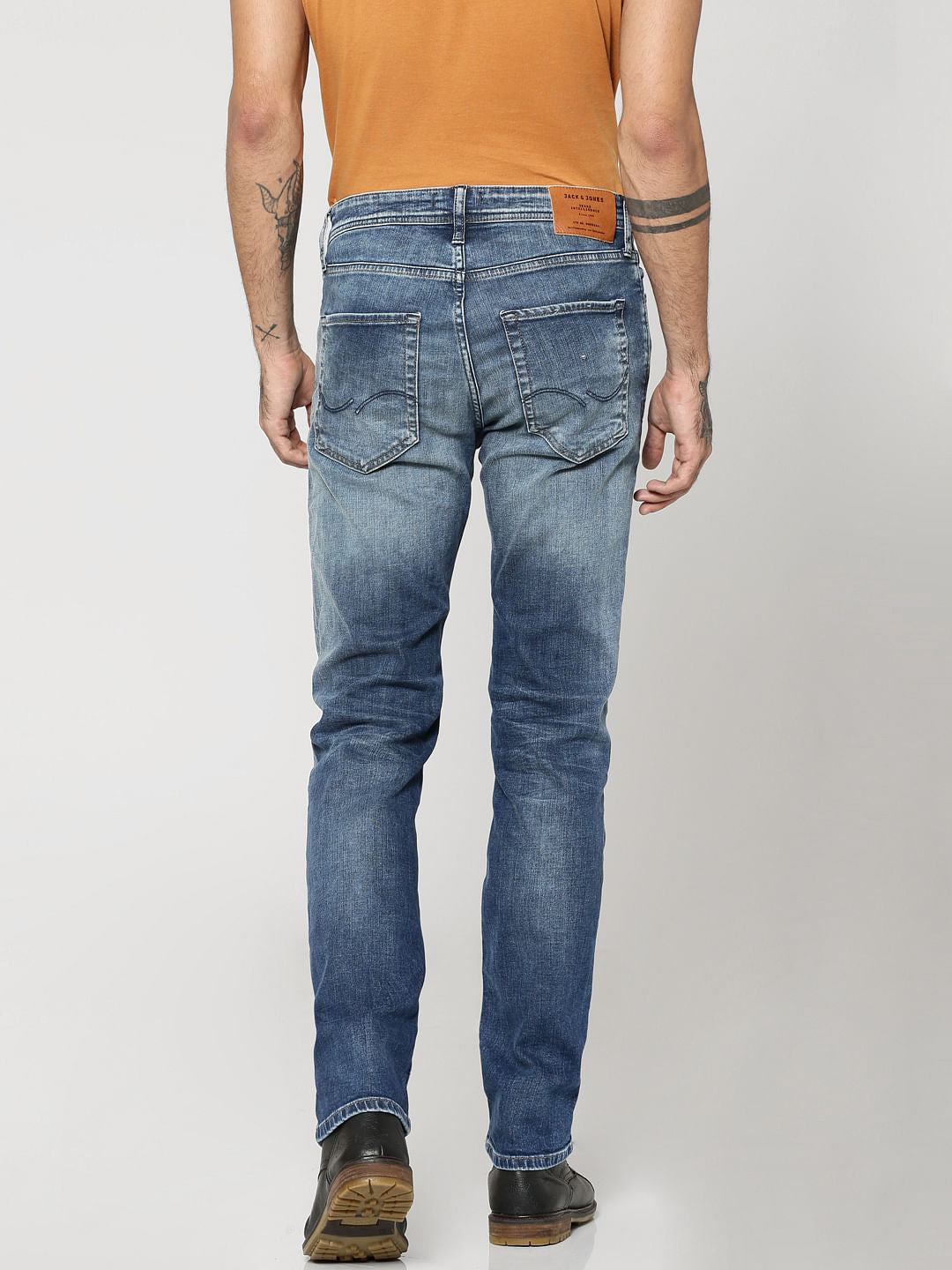 Dark Blue Clark Regular Fit Jeans