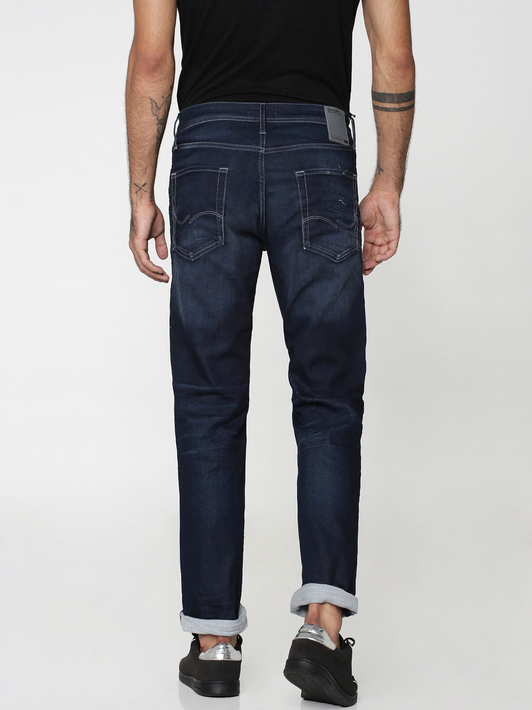 Dark Blue Mike Comfort Fit Jeans