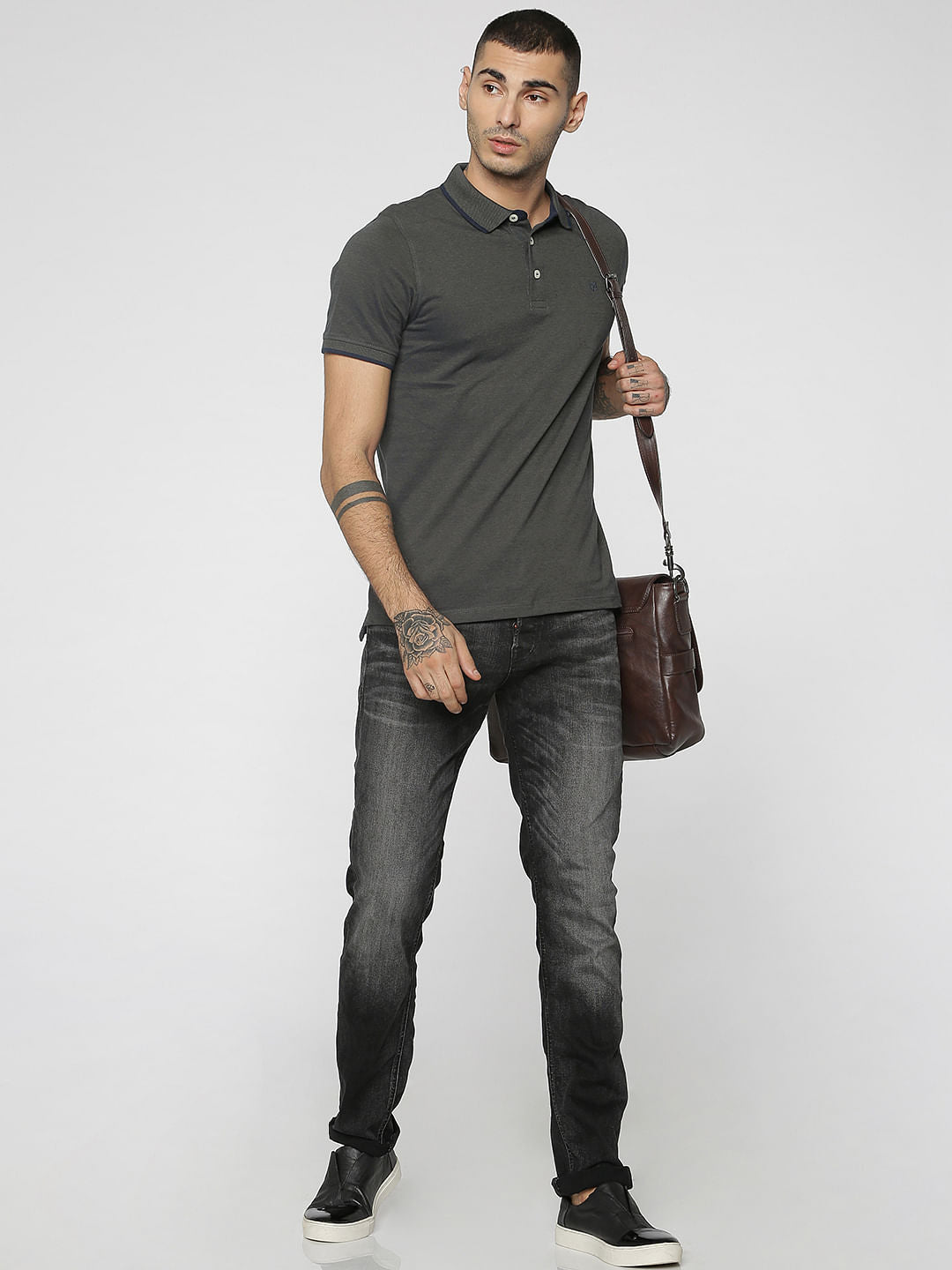 Olive Green Polo T-Shirt