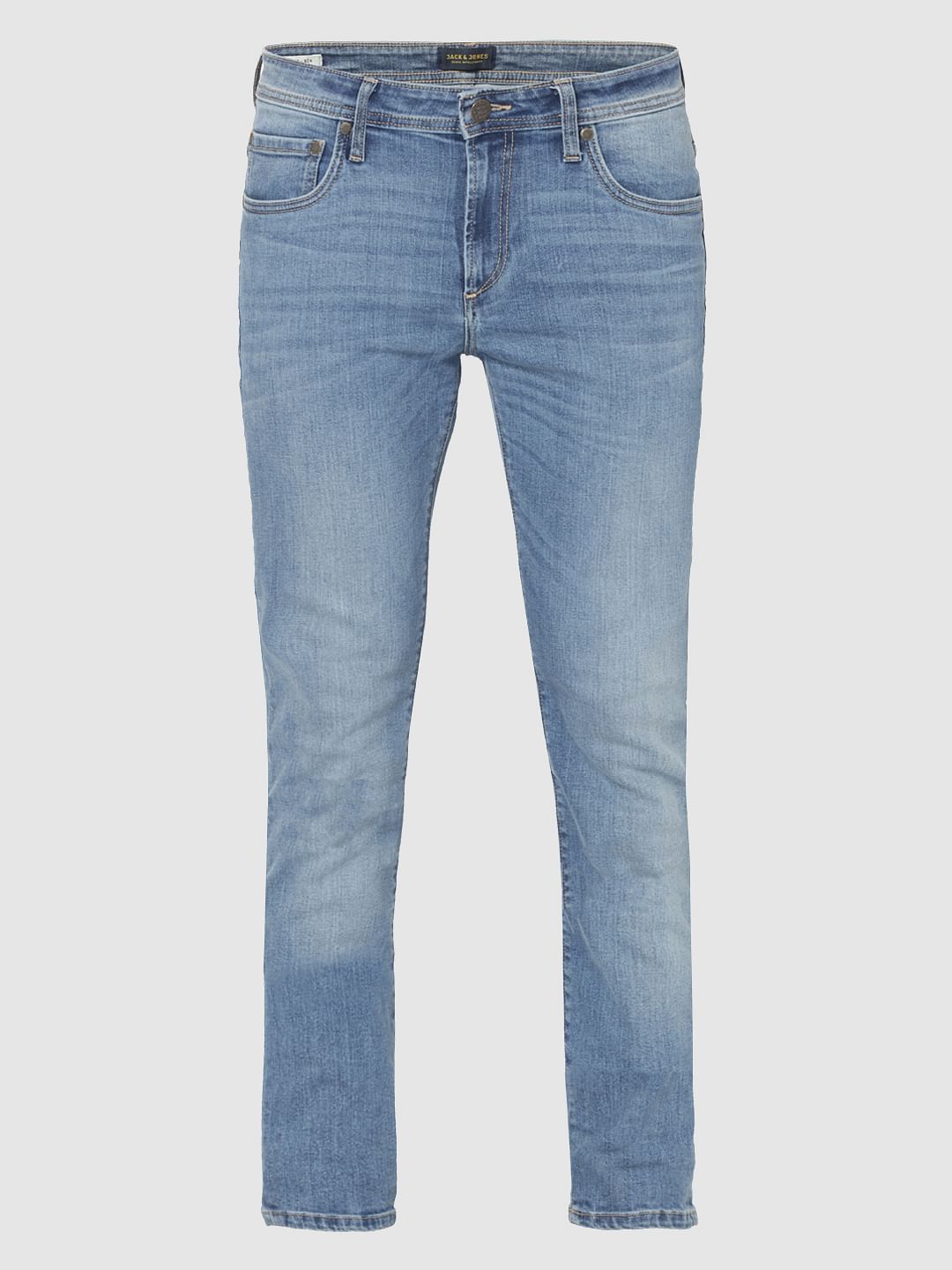 Light Blue Ben Low Rise Skinny Fit Jeans