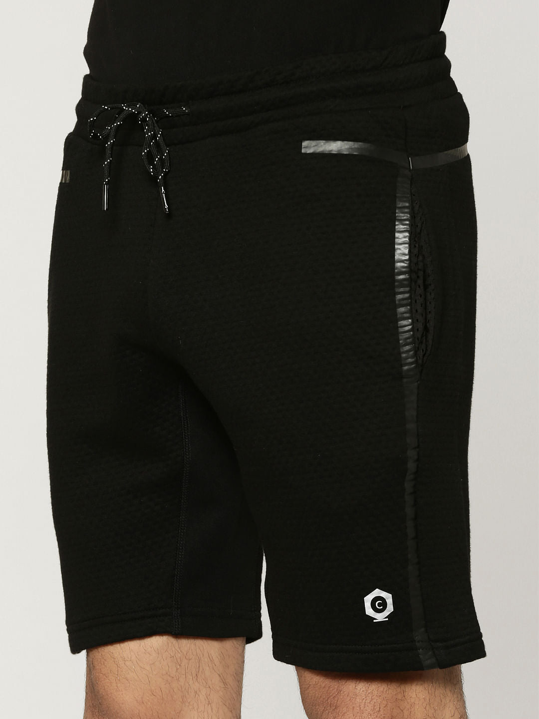 Black Sweatshorts