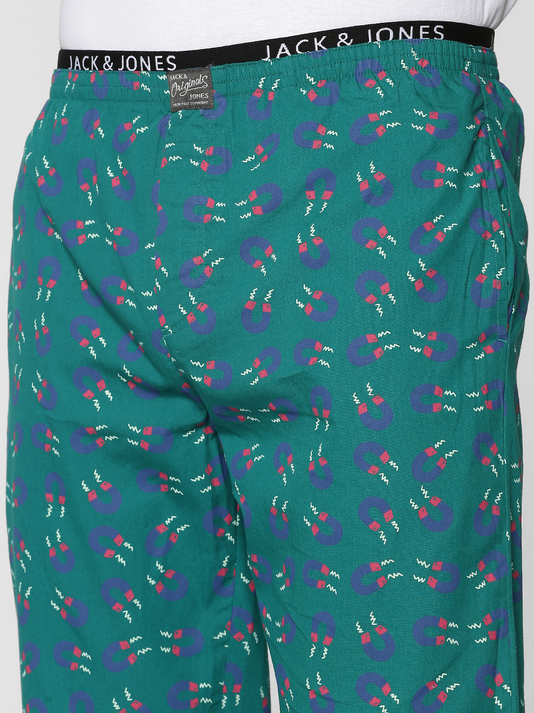 Green All Over Magnet Print Pyjama