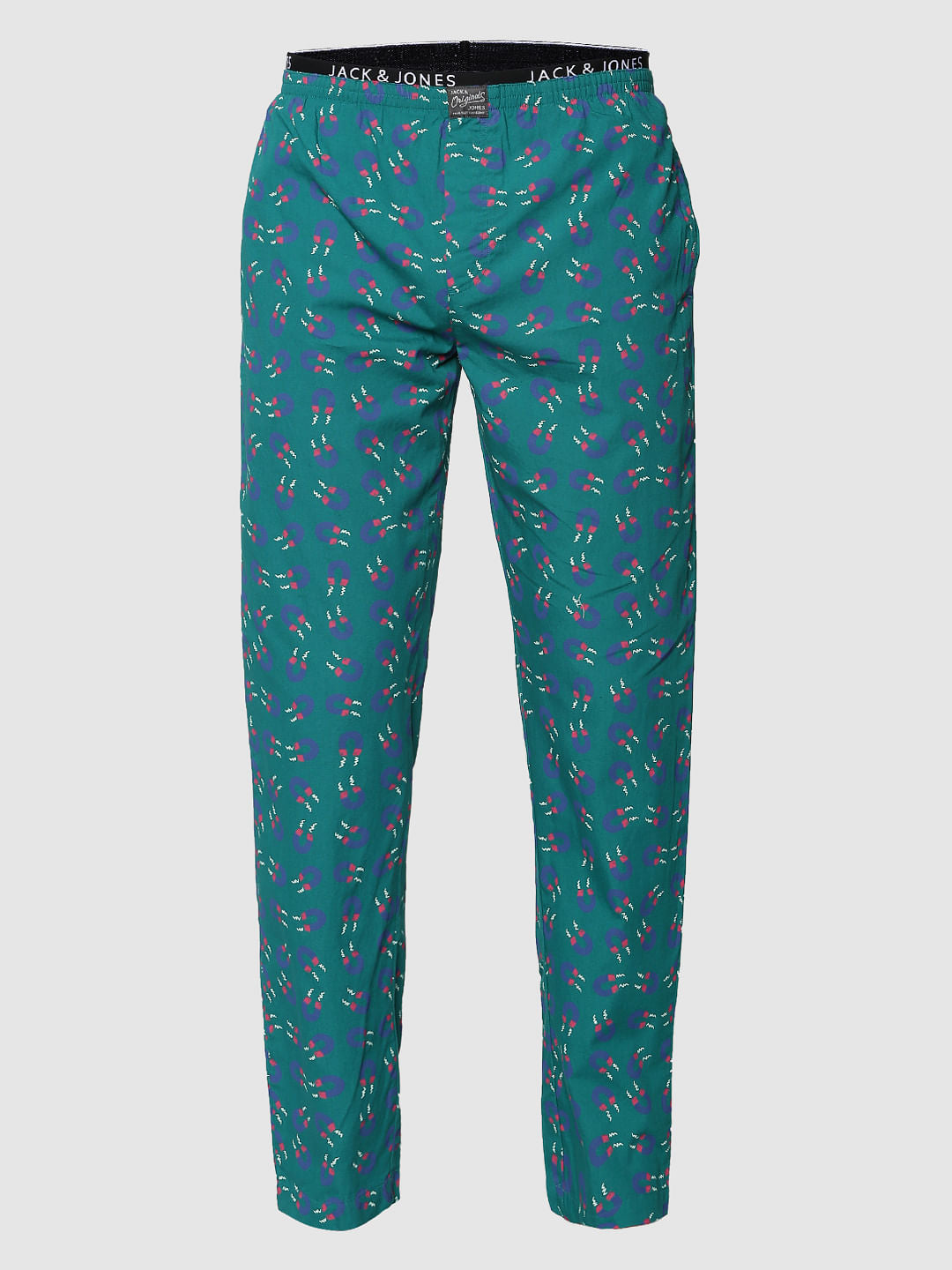 Green All Over Magnet Print Pyjama