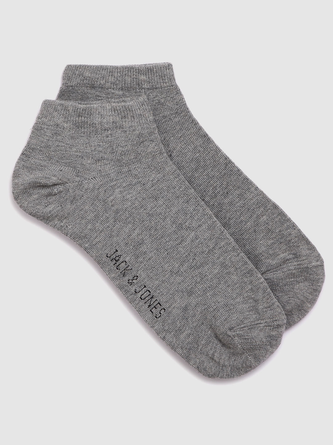 Grey Ankle Length Socks