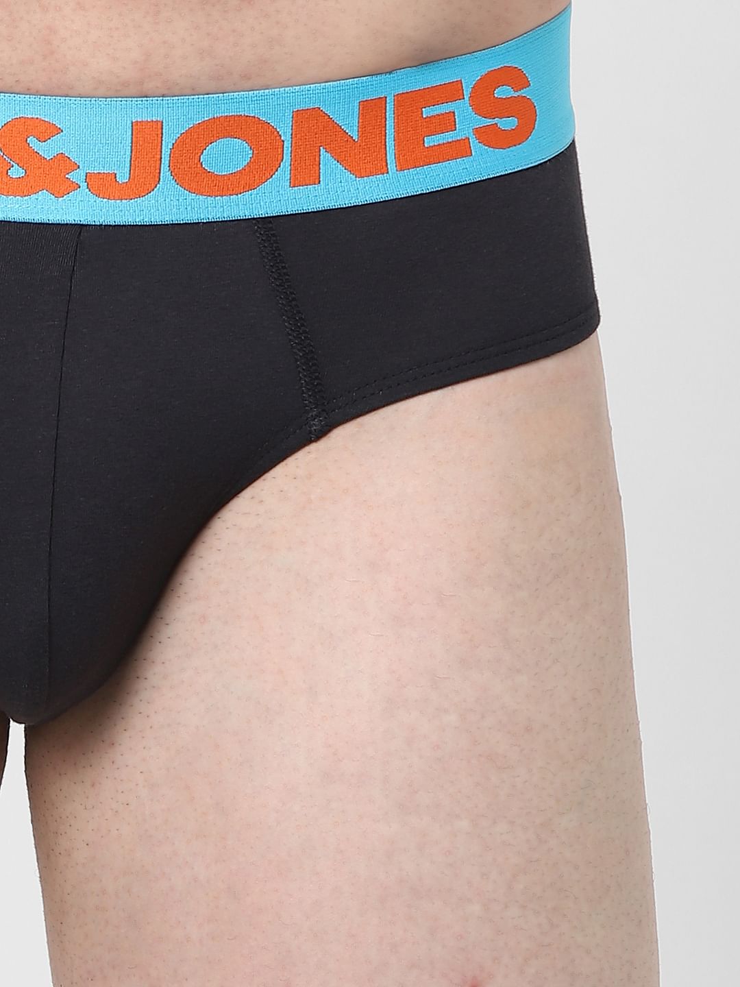 Pack of 2 Black & Navy Blue Briefs