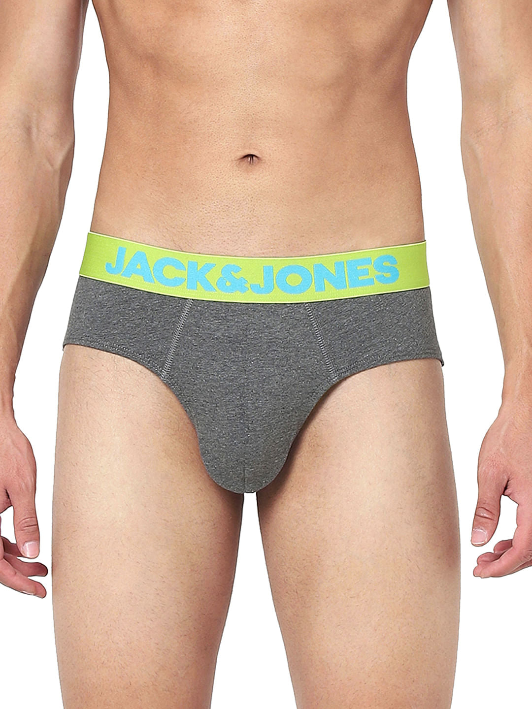 Black & Grey Briefs - Pack of 2