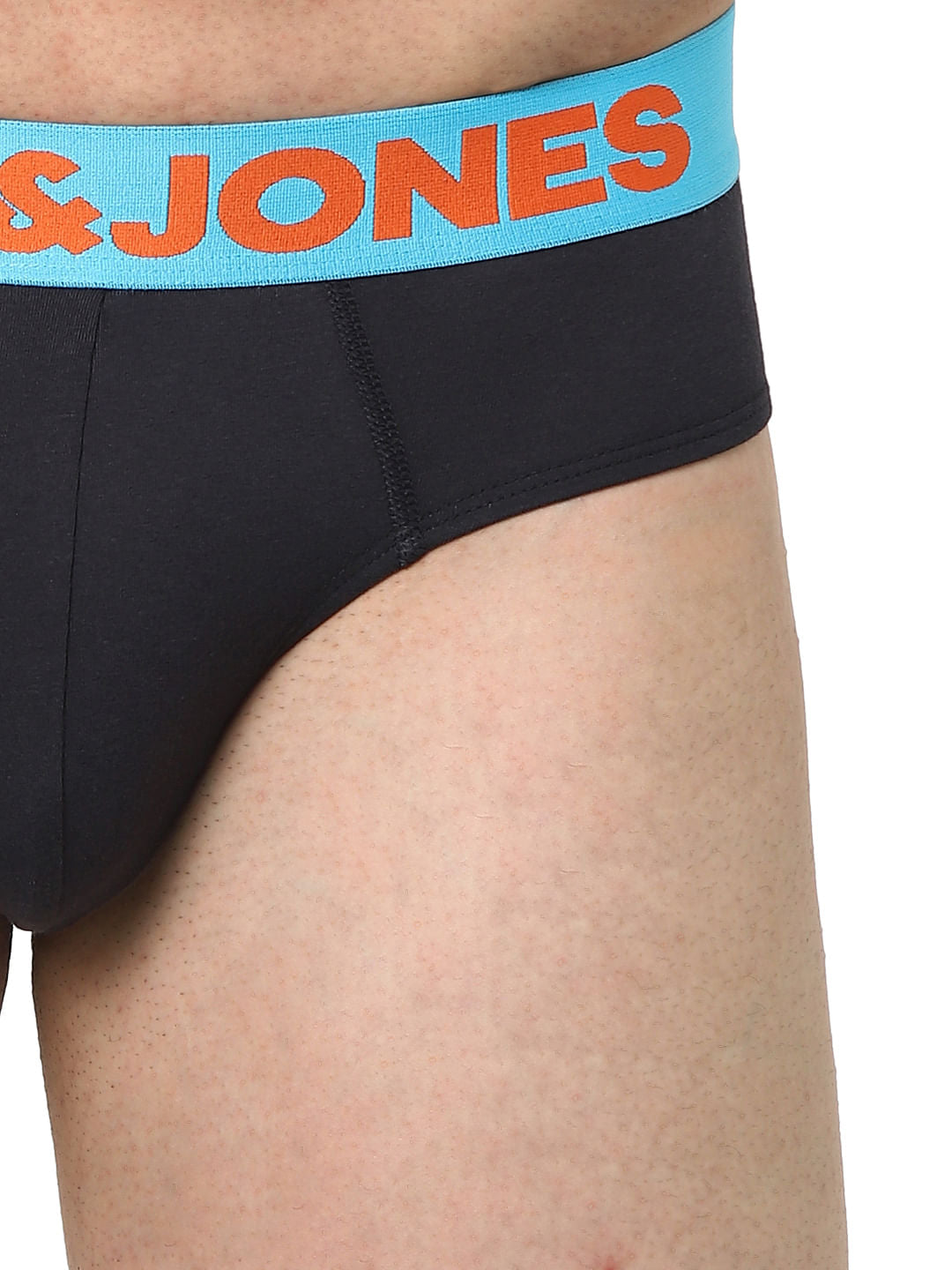 Black & Grey Briefs - Pack of 2