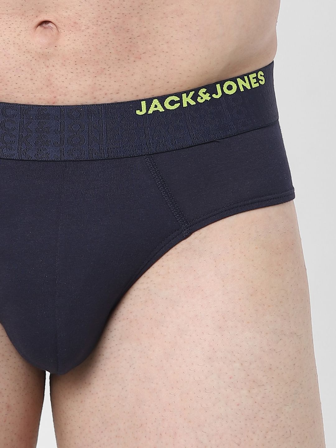 Pack of 2 Black & Navy Blue Briefs