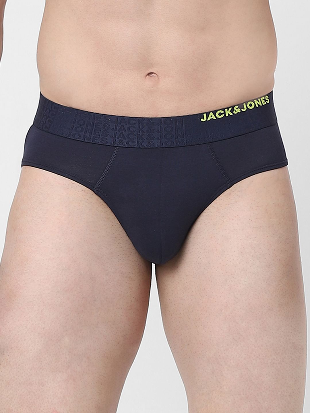 Pack of 2 Navy Blue & Grey Briefs