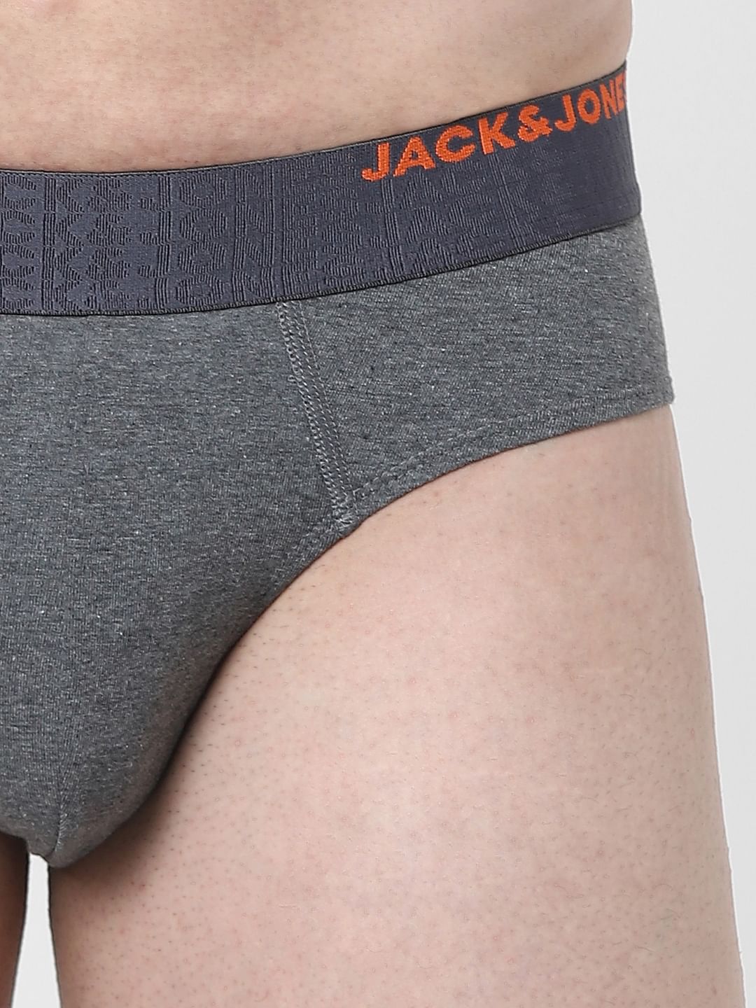 Pack of 2 Navy Blue & Grey Briefs