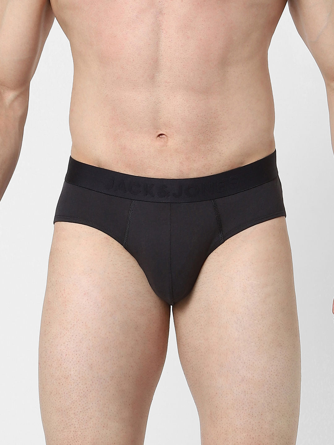Pack of 2 Black & Grey Briefs