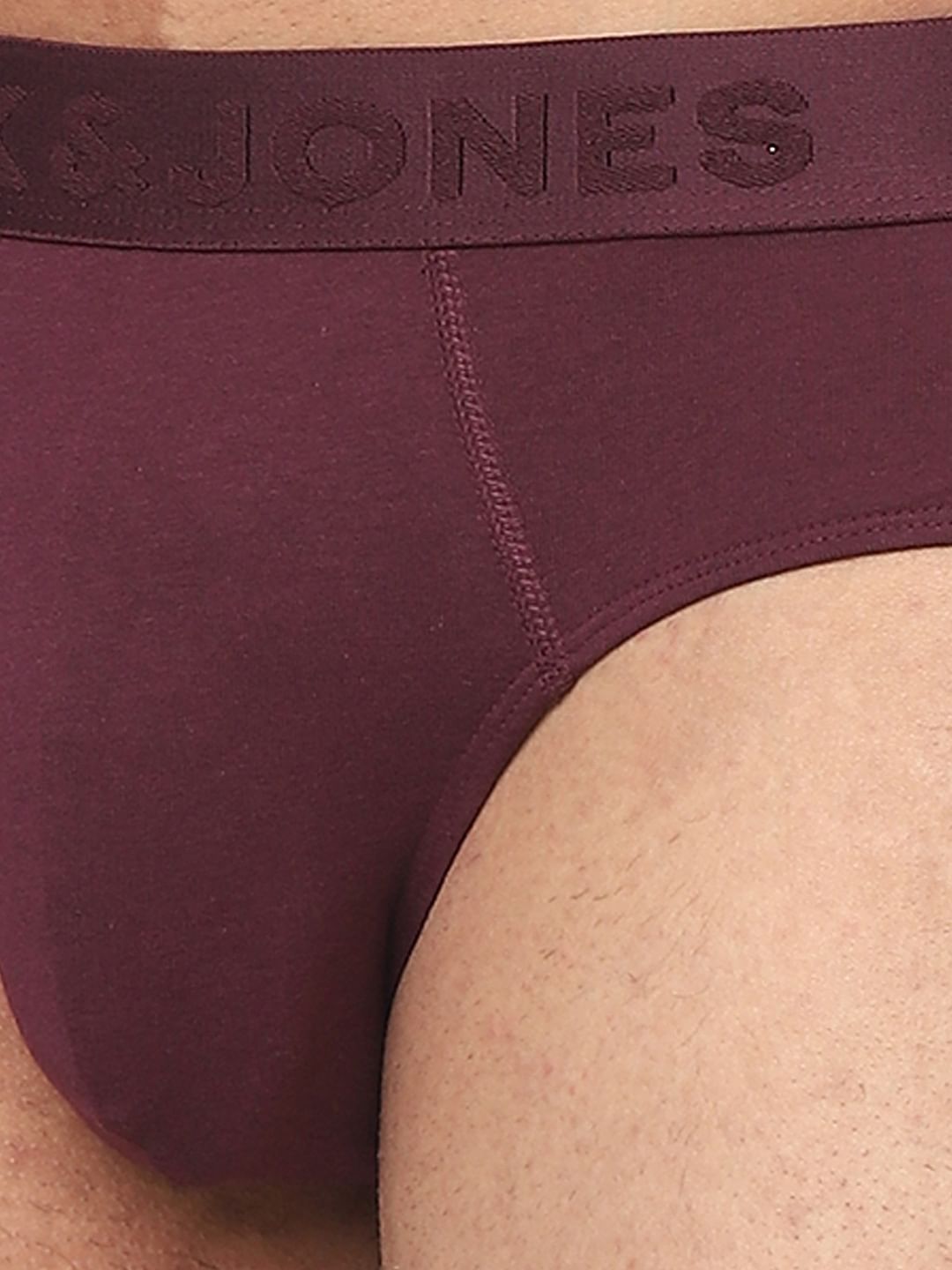 Pack Of 2 Green & Maroon Briefs