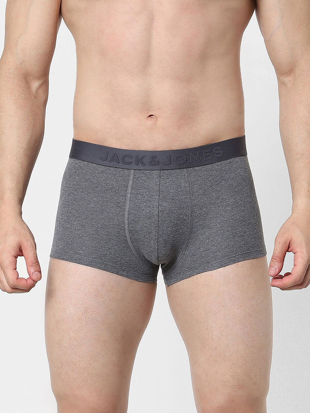 Pack of 2 Black & Grey Trunks
