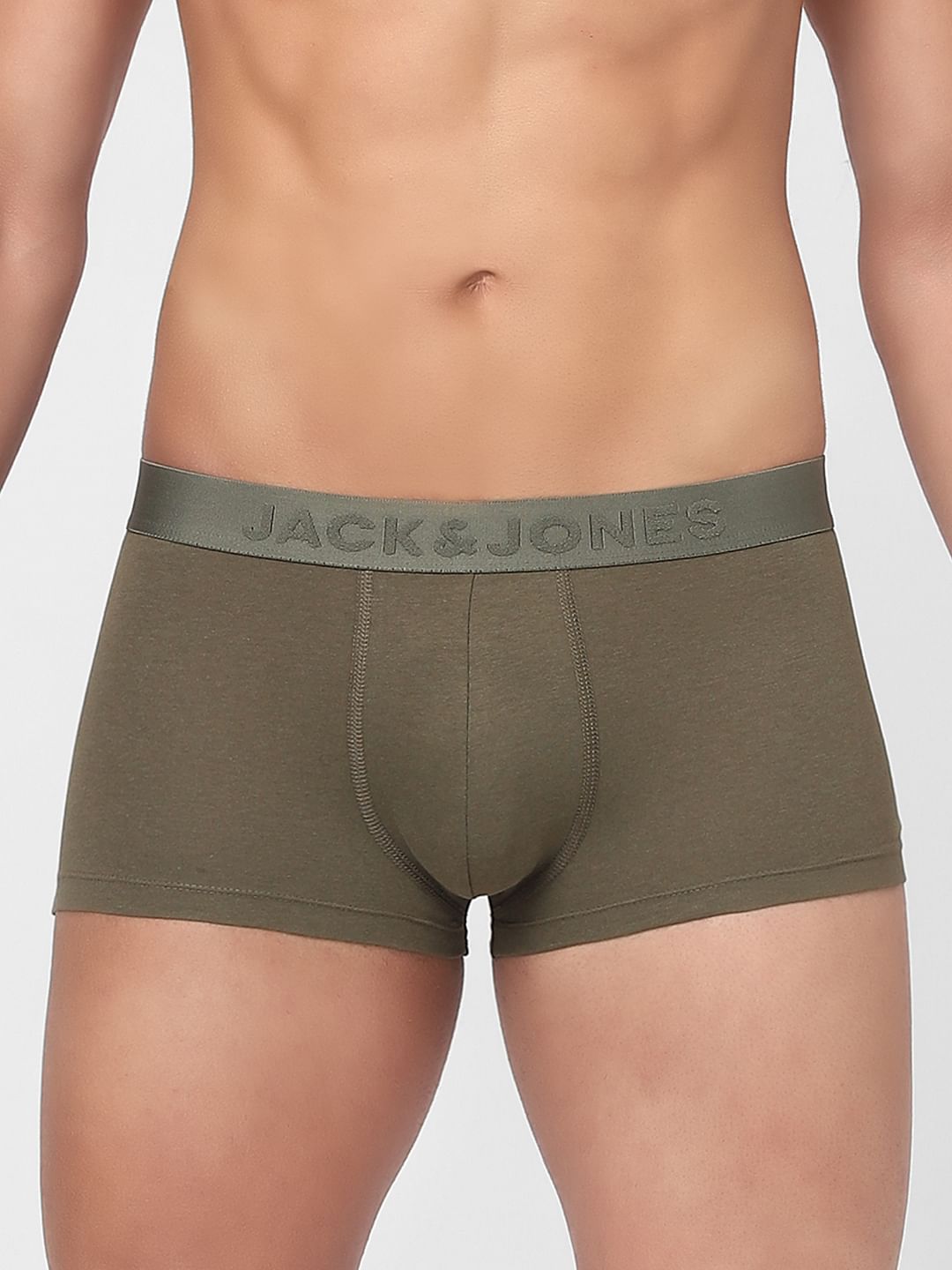 Pack Of 2 Green & Maroon Trunks