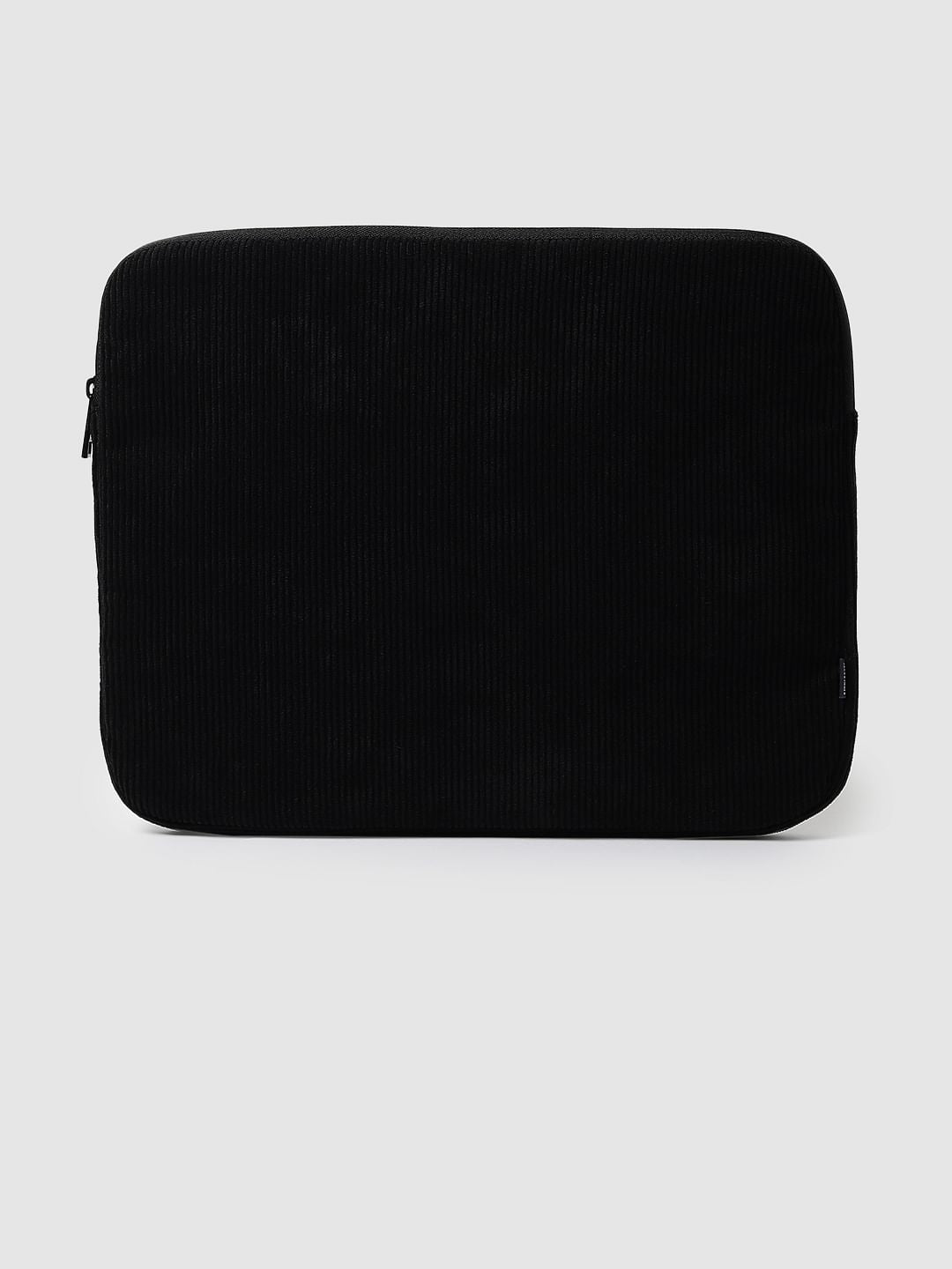 Black Corduroy Laptop Sleeve