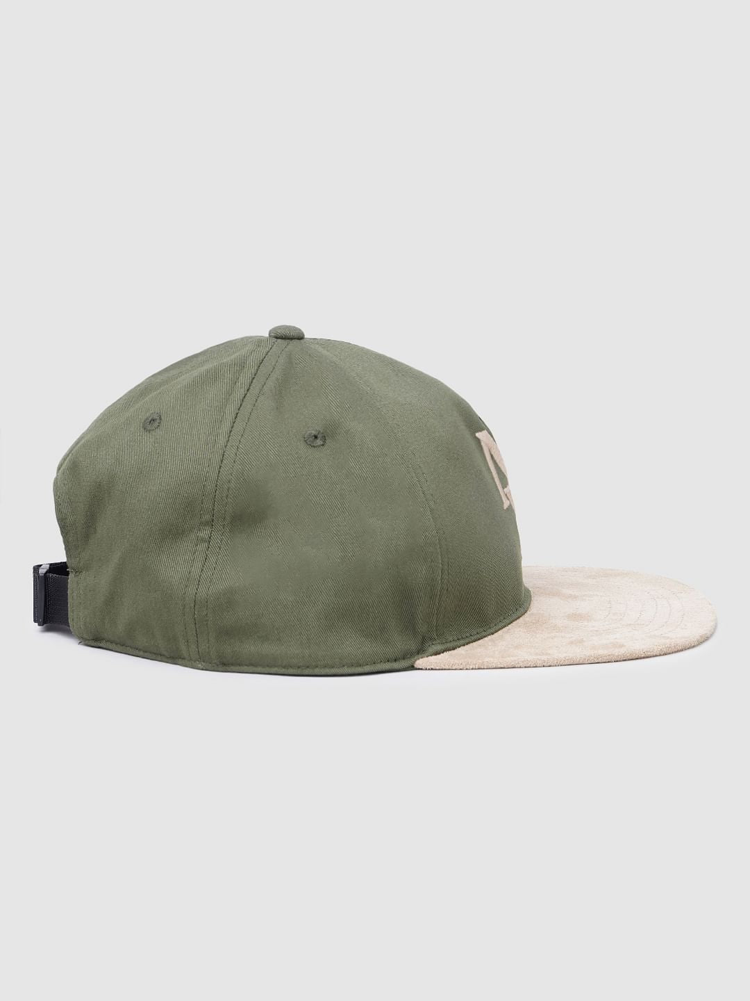 Green Suede Baseball Cap