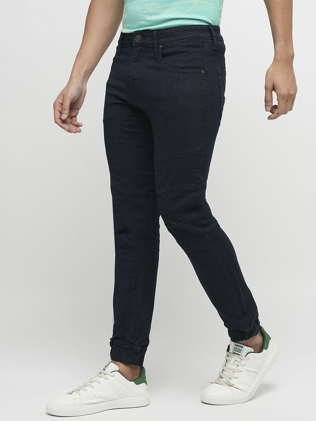 PRODUKT by JACK&JONES Dark Blue Mid Rise Anti Fit Jeans