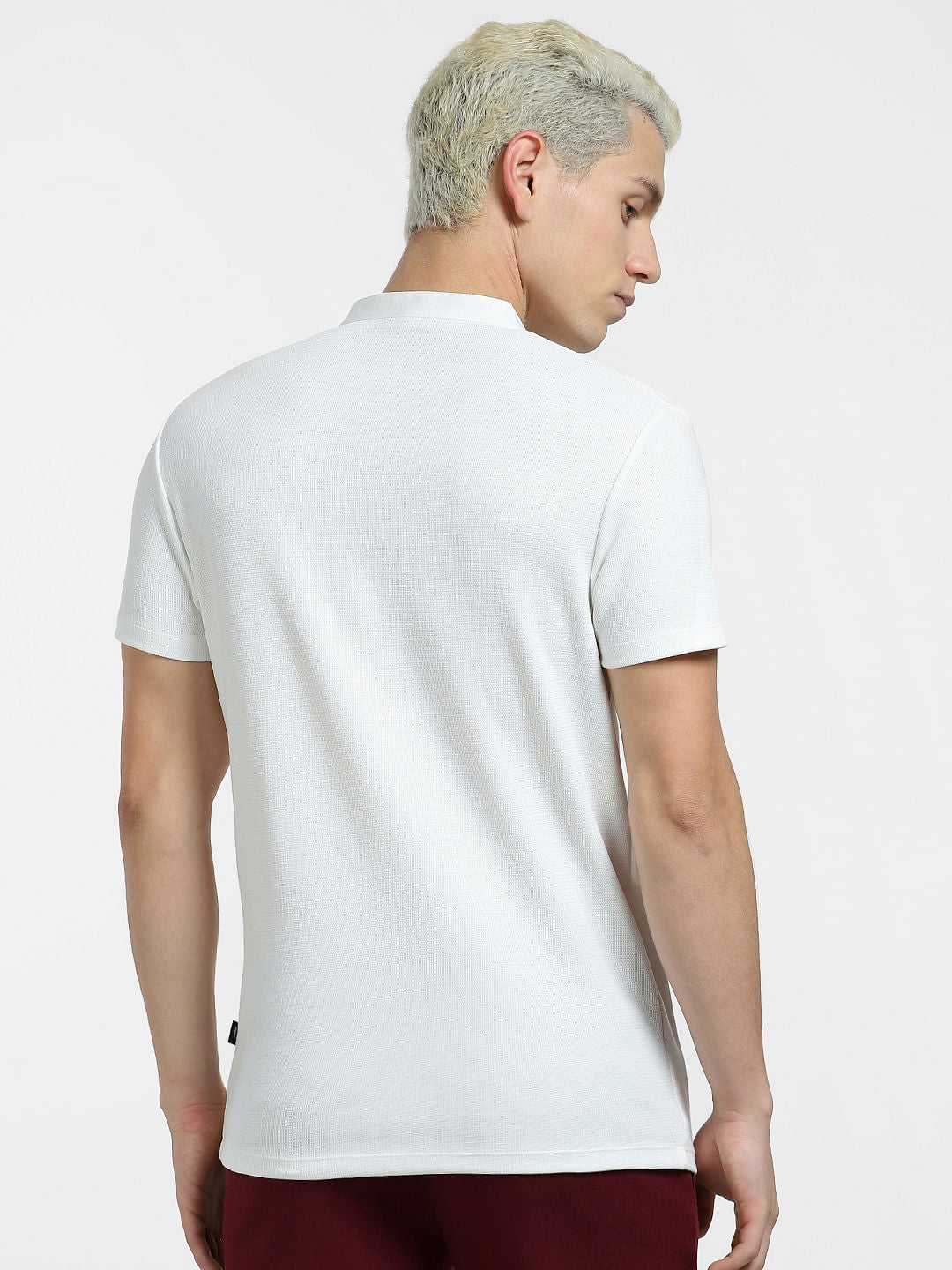 White Henley T-shirt