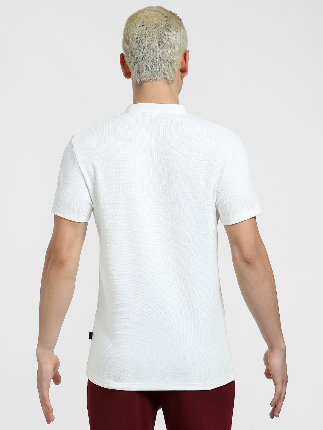 White Henley T-shirt