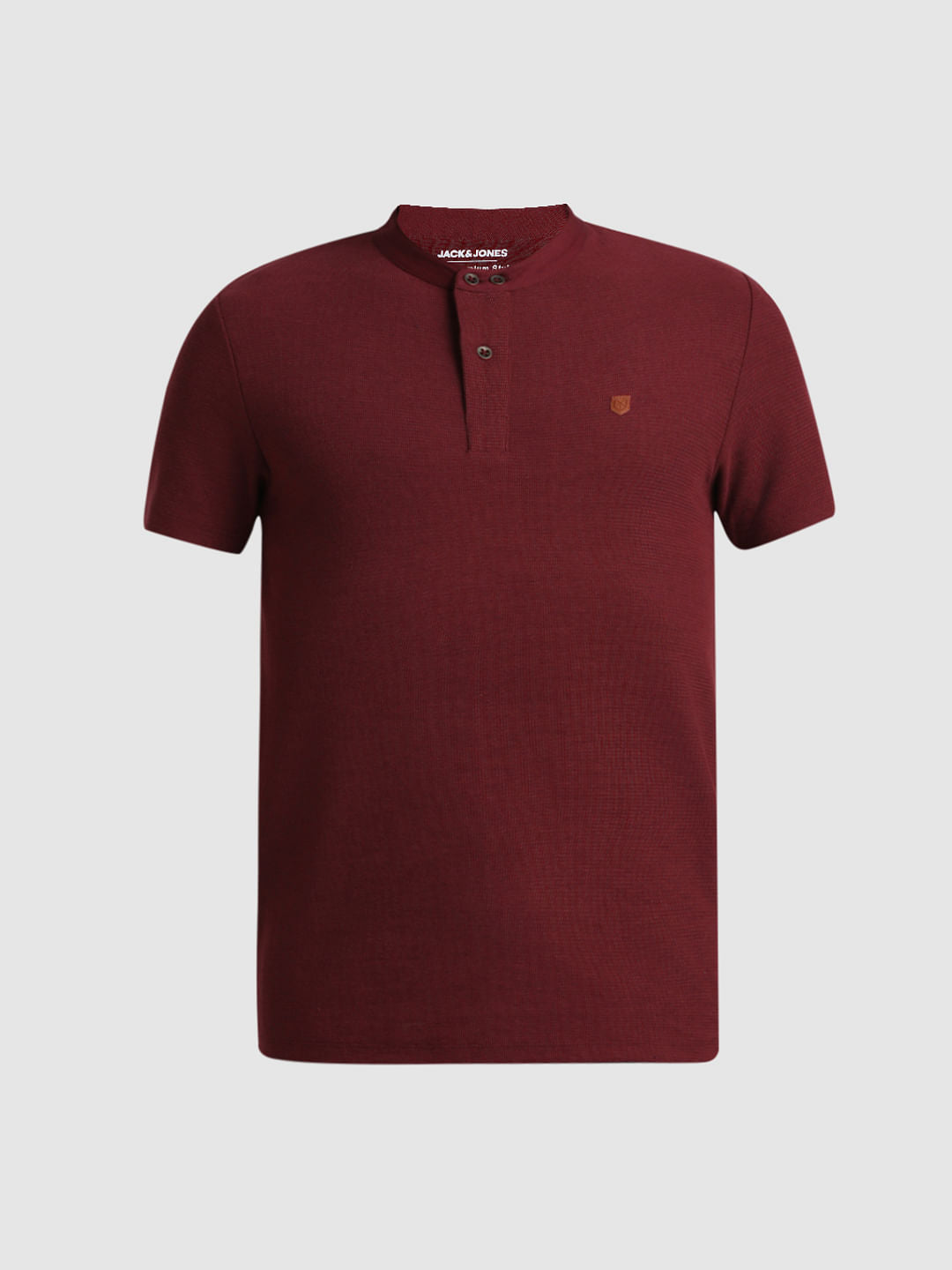 Red Henley T-shirt