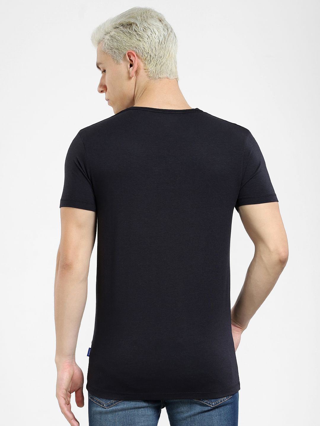 Black Crew Neck T-shirt