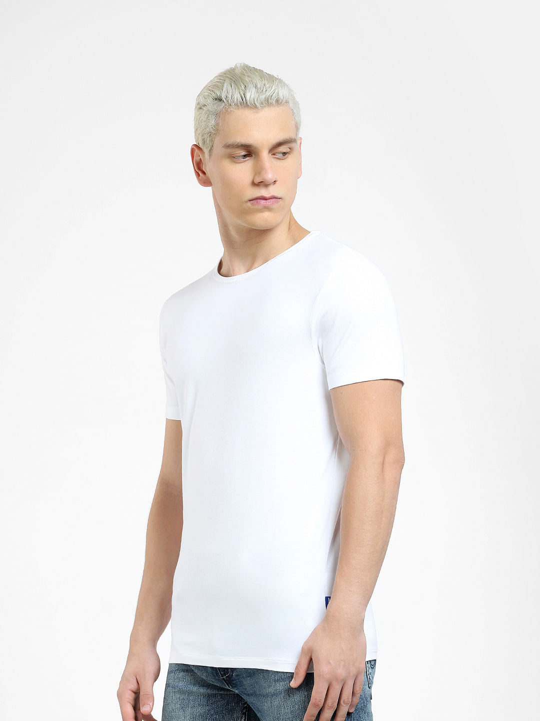 White Crew Neck T-shirt
