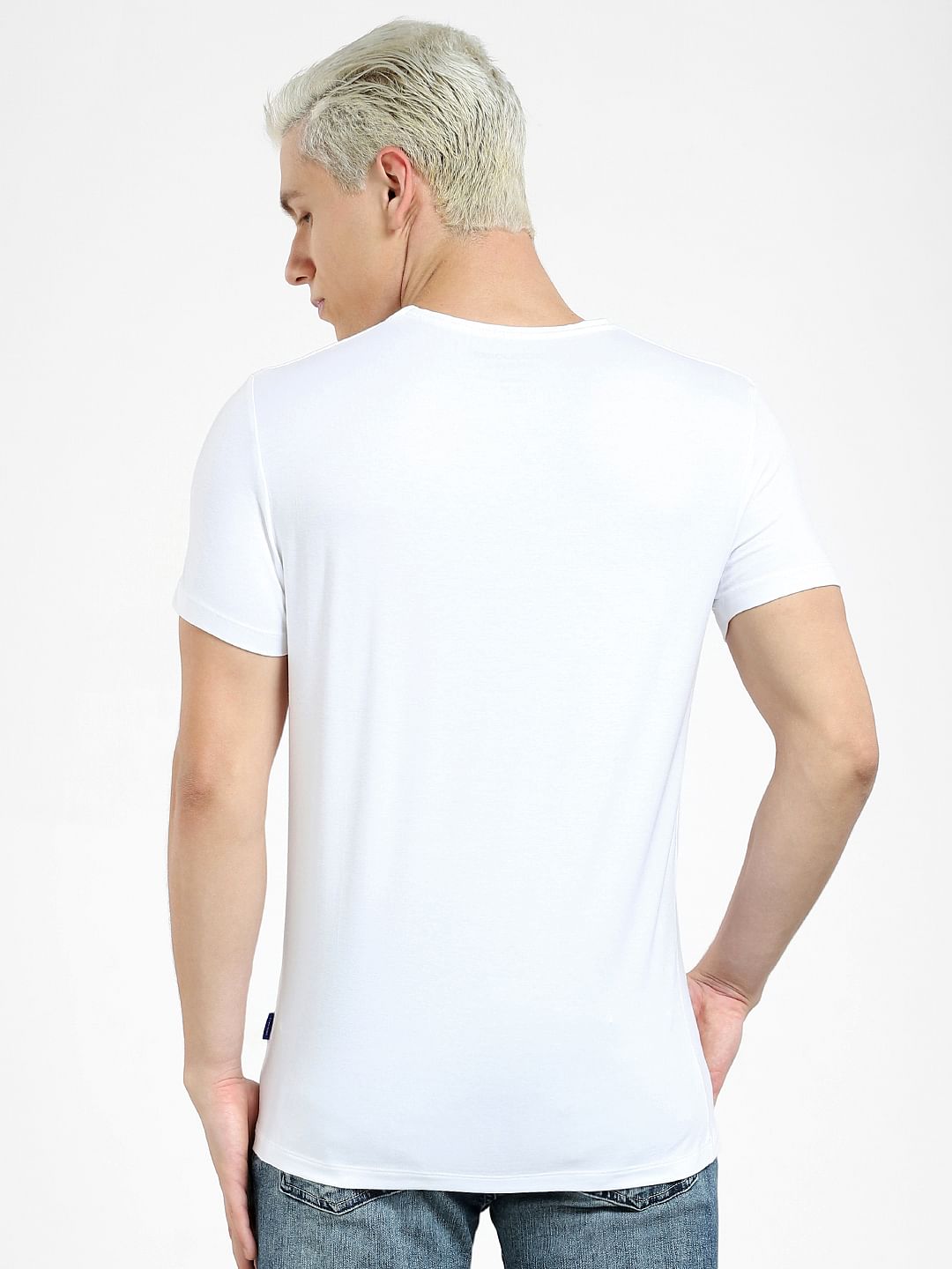 White Crew Neck T-shirt